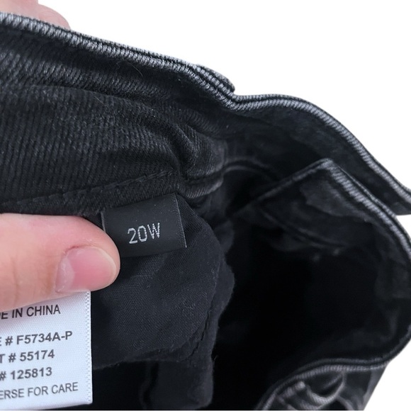 Flying Monkey Distressed High Rise Straight Leg Jeans size 20W - Picture 8 of 8